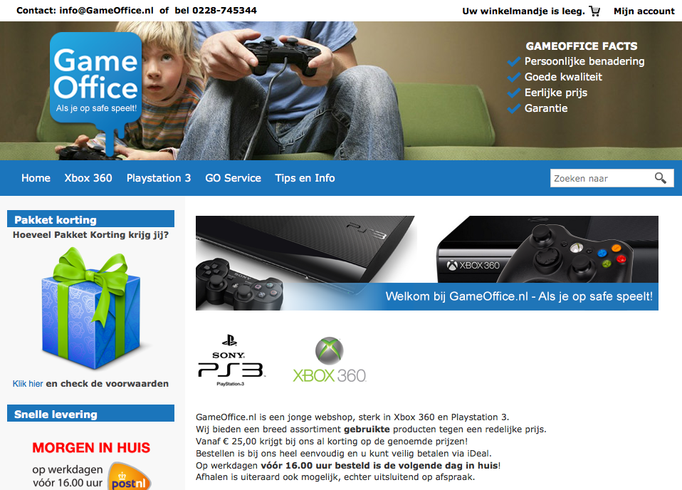 GameOffice - Tweedehands games